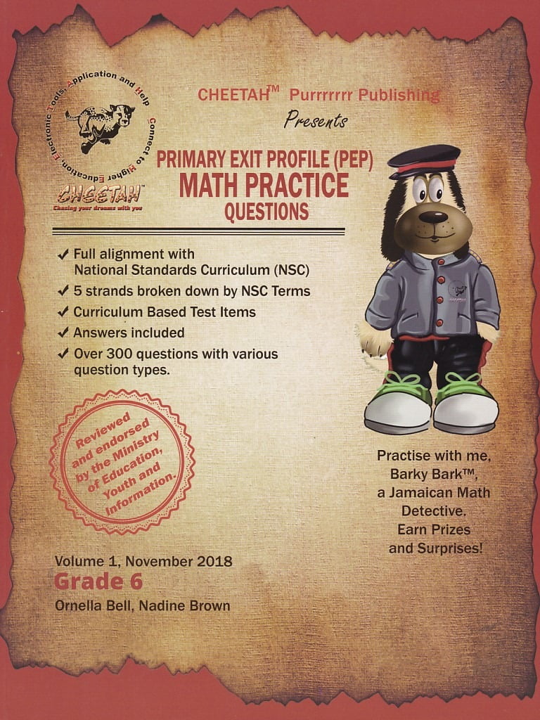 Cheetah Primary Exit Profile Math Practice Questions