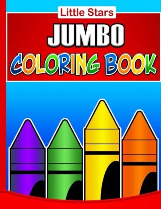 Little Stars Jumbo Coloring Book