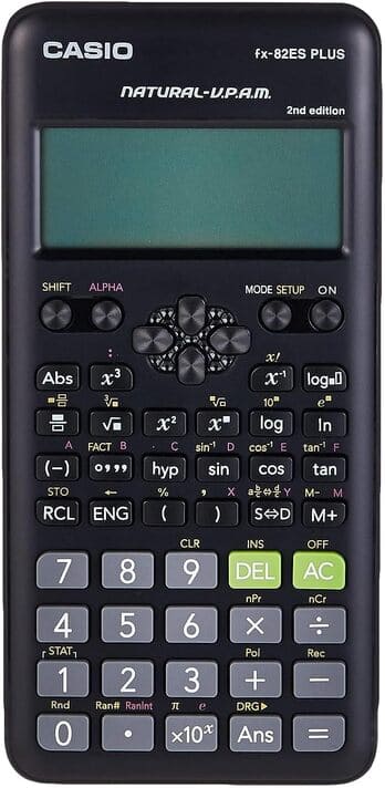 Casio fx-82ES Plus Scientific Calculator 2nd Edition