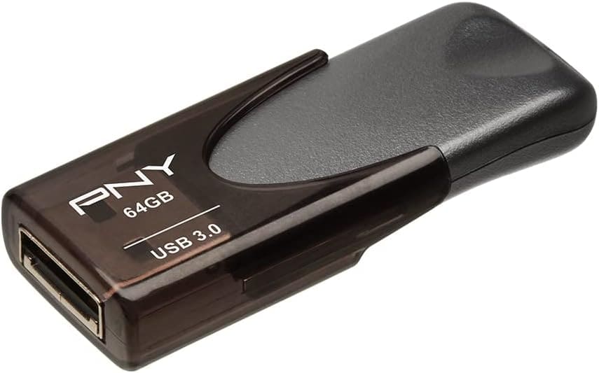 PNY 64GB Turbo Attache 4 USB 3.0 Flash Drive