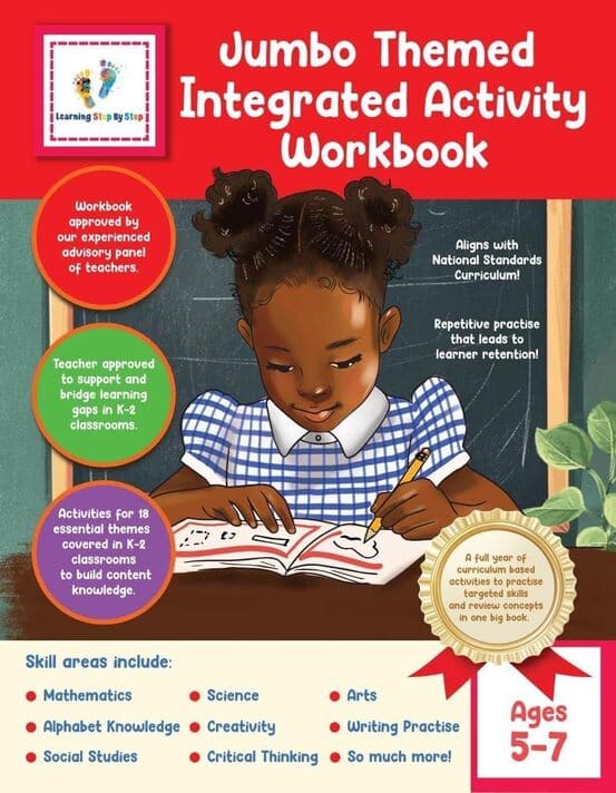 Jumbo Themed Integrated Activity Workbook Ages 5-7