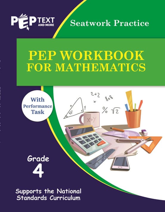 PEP Workbook for Mathematics Grade 4