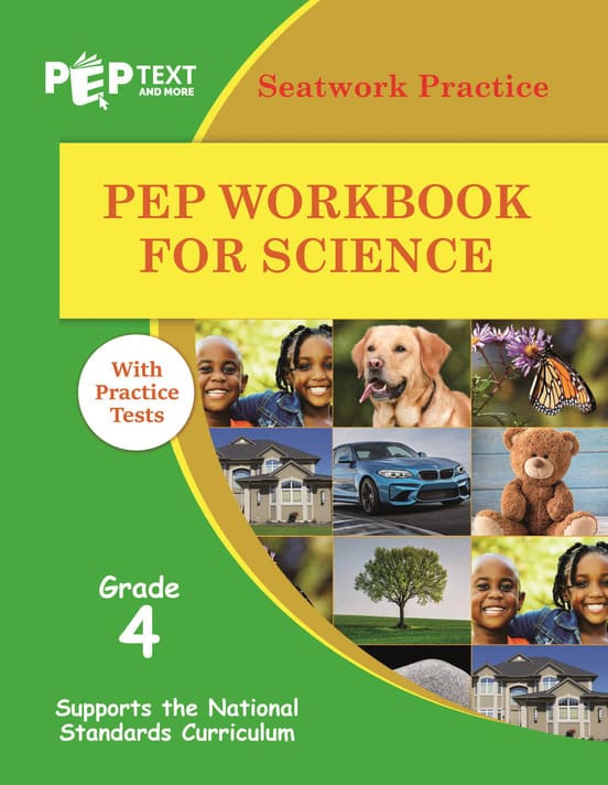 Seatwork PEP Workbook for Science With Practice Tests Grade 4