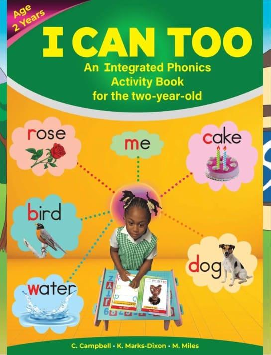 I Can Too An Integrated Phonics Activity Book for the two-year-old