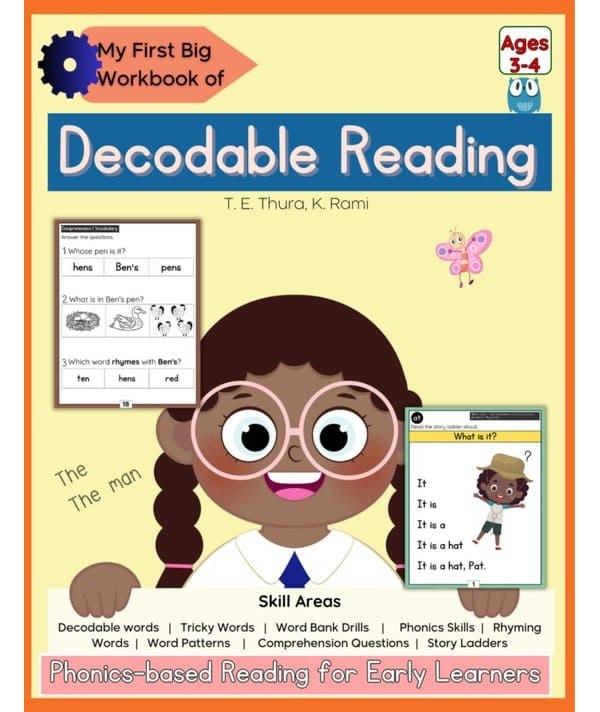 My First Big Workbook of Decodable Reading - Ages 3-4