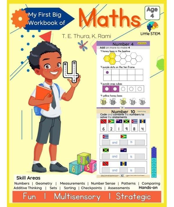 My First Big Workbook of Maths - Age 4